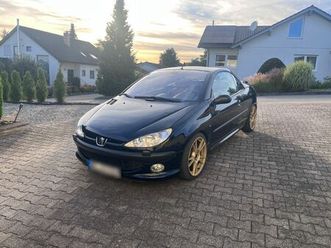 peugeot 206 cc platinum cabriolet-sport - tüv bis 05/26