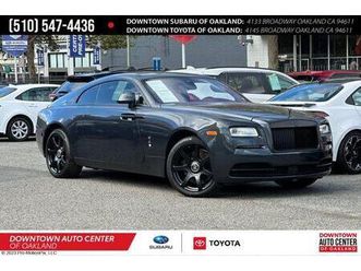 used 2016 rolls-royce wraith 2dr cpe