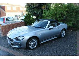 fiat, 124 spider, convertible, 2017, manual, 1368 (cc), 2 doors