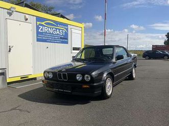 bmw 3er-reihe 325i cabrio chromstangen model black editione