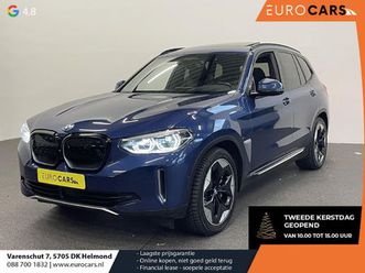 bmw ix3 high executive 80 kwh ev leder navi carplay/androidauto sensoren voor en achter 360 camera full led pano dak head-up display harman kardon adaptieve cru