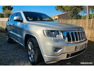 jeep grand cherokee 3,6l v6 286ch flexfuel overland , 4x4