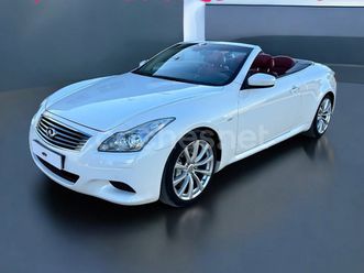 infiniti g 3.7 v6 vvel gt premium cabrio auto