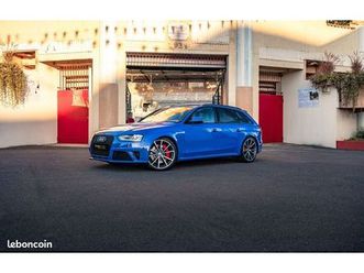 audi rs4 nogaro selection 3 exemplaires en france