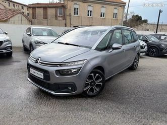 citroën grand c4 spacetourer 7 places 1.5 hdi 130 ch shine bva gps, apple carplay, caméra, palettes au volant garantie 12 mois