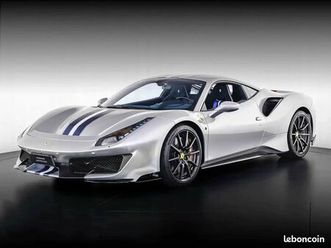 ferrari 488 pista v8 3.9 720 ch - jantes carbone -