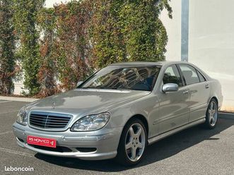 mercedes classe s v 55 amg bva