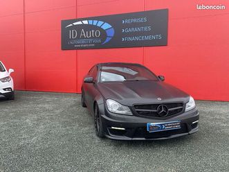 mercedes classe c coupe 63 amg v8 pack performance entretion exclusif mercedes - garantie 12 mois