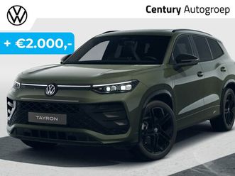volkswagen tayron r-line edition 1.5 ehybrid 150 kw / 204 pk suv 6 v
