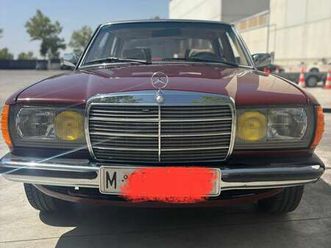 w123 e 230 unico dueño no fumador