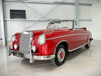 1958 mercedes-benz ponton - 220 s ponton cabrio a/c w180 ii hydrak