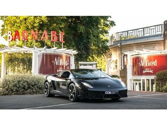 2009 lamborghini gallardo noir automatique, 6 vitesses co...