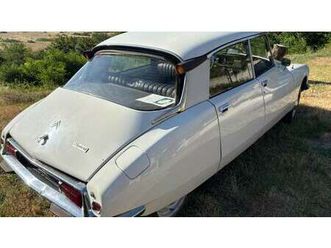 1974 citroen ds blanc manuel, 4 vitesses conduite à gauch...