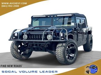 used 2001 hummer h1 open top lancaster ca 93534