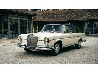 1967 mercedes-benz 300 se cabriolet a vendre