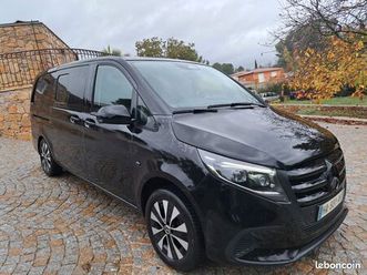 mercedes vito 119 cdi 4x4 mixto long select full black 54158 ht airmatic double porte latéral