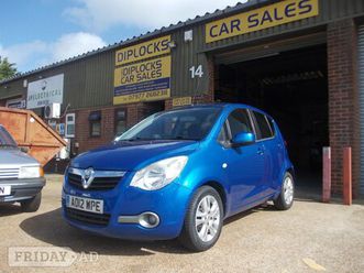 vauxhall agila 2012