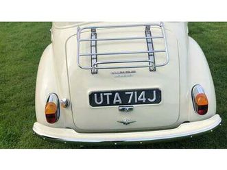 1970 morris minor beige manuel, 4 vitesses conduite à dro...