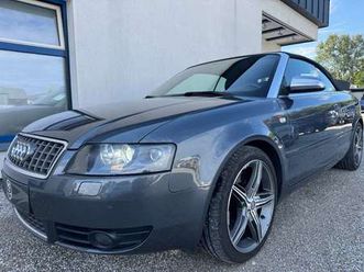 audi a4 s4 cabriolet 4,2 v8 quattro tiptronic