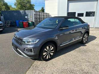 volkswagen t-roc cabriolet 1,0l tsi goal kamera