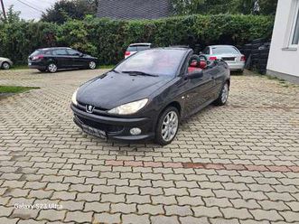 peugeot 206 cc platinum edition 1,6 16v
