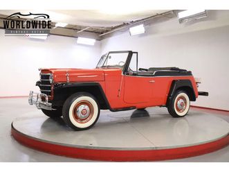 1950 willys jeepster