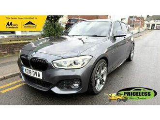 2018 bmw 1 series 2.0 120i m sport 5d auto