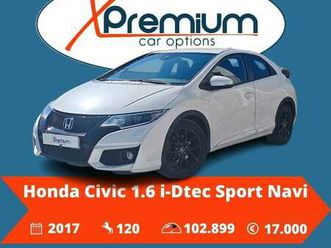 honda civic 1.6 i-dtec sport connect navi