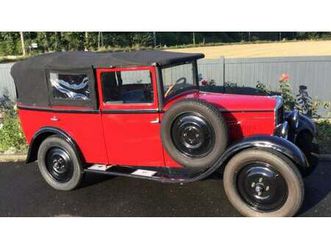 1930 peugeot 201 rouge manuel, 3 vitesses conduite à gauc...