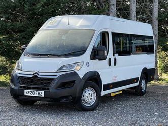 40 l4h2 17 seat lightweight non-d1 minibus with ramp, sensors. euro 6