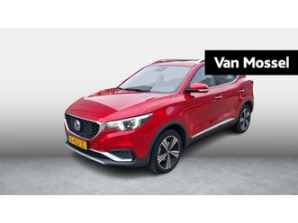 mg zs ev luxury 45 kwh | wltp 263 km | panorama / schuif-kantel dak | lmv | cam | acc | airco | navigatie | dab | 1e eigenaar |