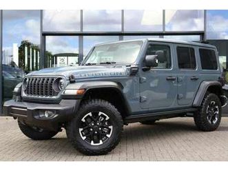jeep wrangler - nieuw plug-in hybrid rubicon 4xe / my sky one touch