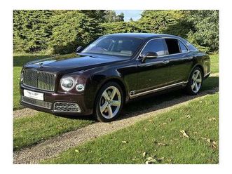 2016 bentley mulsanne 6.75 speed