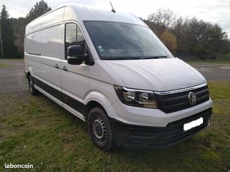 volkswagen crafter fg 35 l4h3 2.0 tdi 140ch business line traction, blanc candy , 7cv
