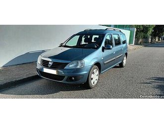 dacia logan 1.5 dci de 7 lugares novembro/09