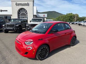 fiat 500e 2025 red