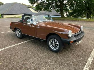 1979 mg midget 1500 rubber bumper classic car mg mgb