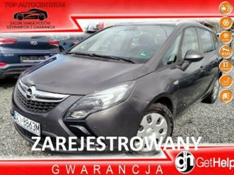 opel zafira c 1.4 turbo edition 140 km klimatyzacja pdc, grzane fotele, hak