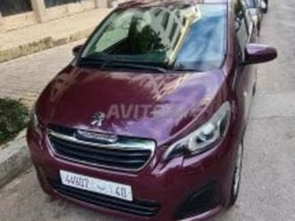 peugeot 108 essence manuelle 2017 à tanger