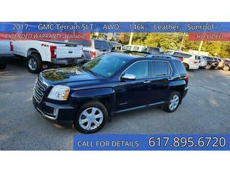 used 2017 gmc terrain slt