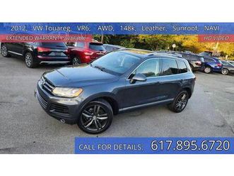 used 2012 volkswagen touareg vr6 executive