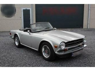 triumph tr6 carbu - 1975