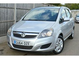 2014 vauxhall zafira 1.8 exclusiv (120ps)