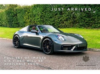 targa 4 gts pdk. warranty. truffle brown interior. sports seats. lift. bose