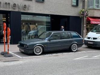 ② bmw e30 318i touring — reconstruction/kw v2/bbs lemans — bmw — 2ememain