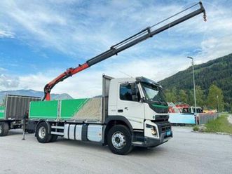 volvo fm 420 eur6 valník + palfinger