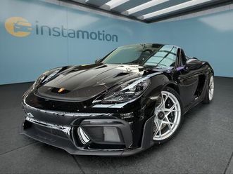 porsche 718 boxster spyder rs weissach paket 368 kw