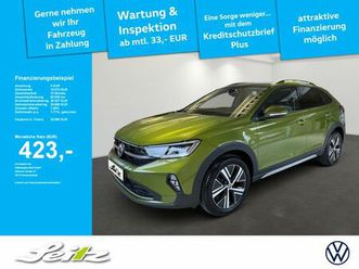 volkswagen taigo 1.0 tsi style *appcon*kamera*sitzh*