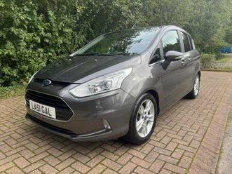 2015 ford b-max 1.6 tdci titanium x mpv 5dr diesel manual euro 5 (95 ps) mpv diesel manual