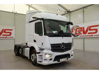 2020 (70 plate) mercedes benz actros 2546 6x2 euro 6 tractor units